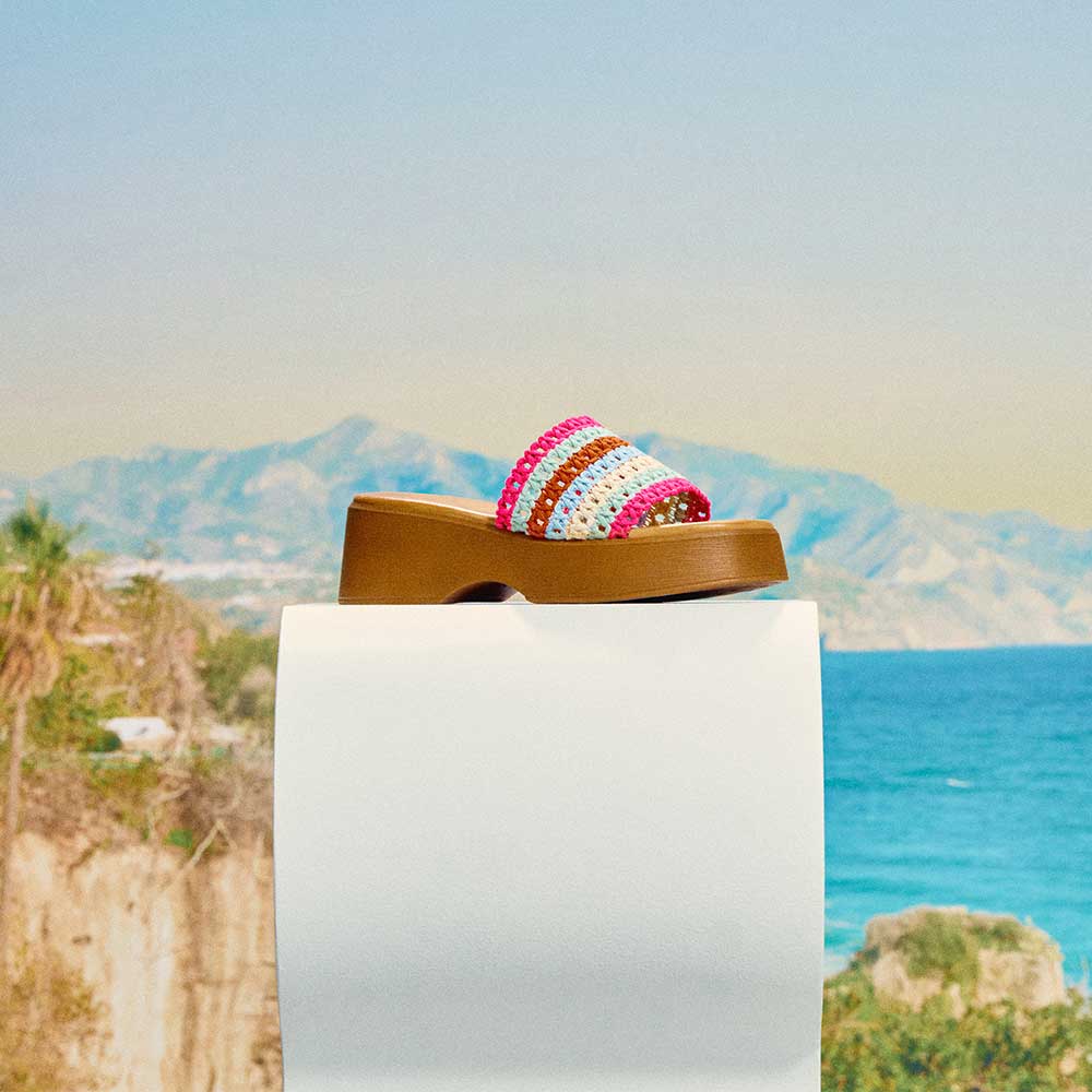 Yassu Women's Multicolour Wedges image number 0